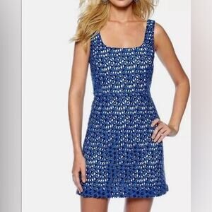 French Connection Women's Fast Wilma Lace Crochet Dress